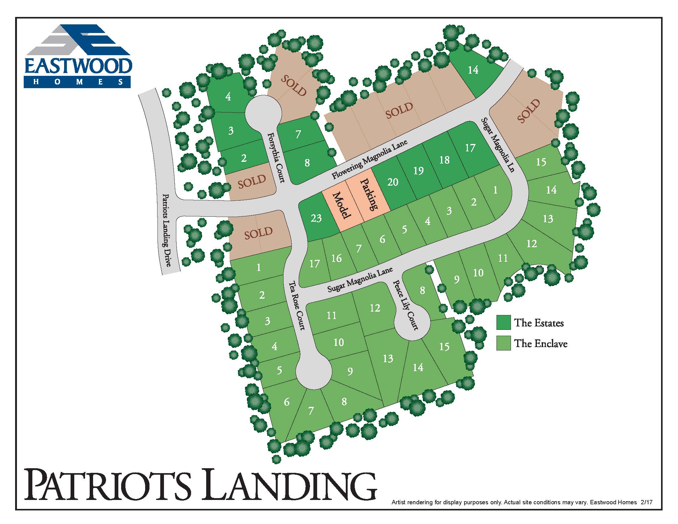 Patriots Landing Homes in Quinton, VA